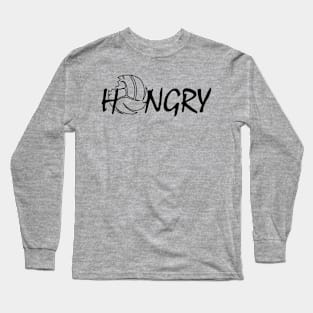 Volleyball Hungry Long Sleeve T-Shirt